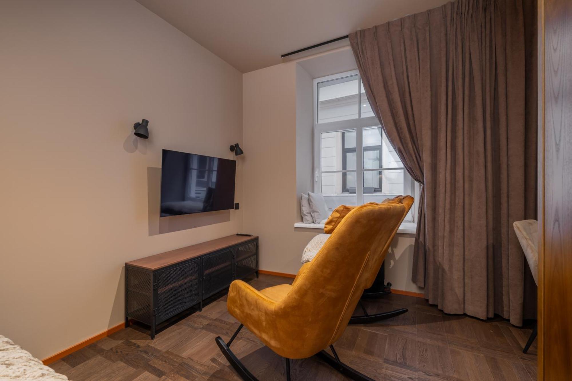 Stylish Old Town Apartment On Mucenieku Street Riga Kültér fotó